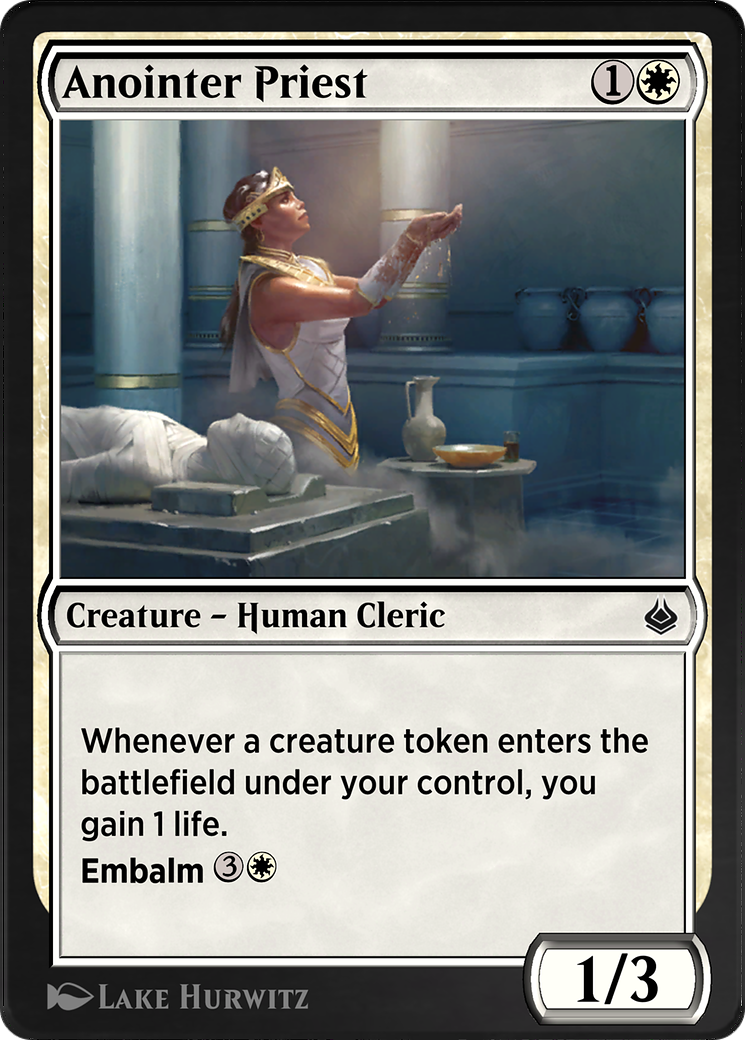 Image of Anointer Priest (AKR-003) - Amonkhet Remastered