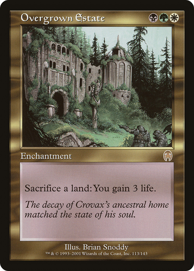 Image of Overgrown Estate (APC-113) - Apocalypse Foil