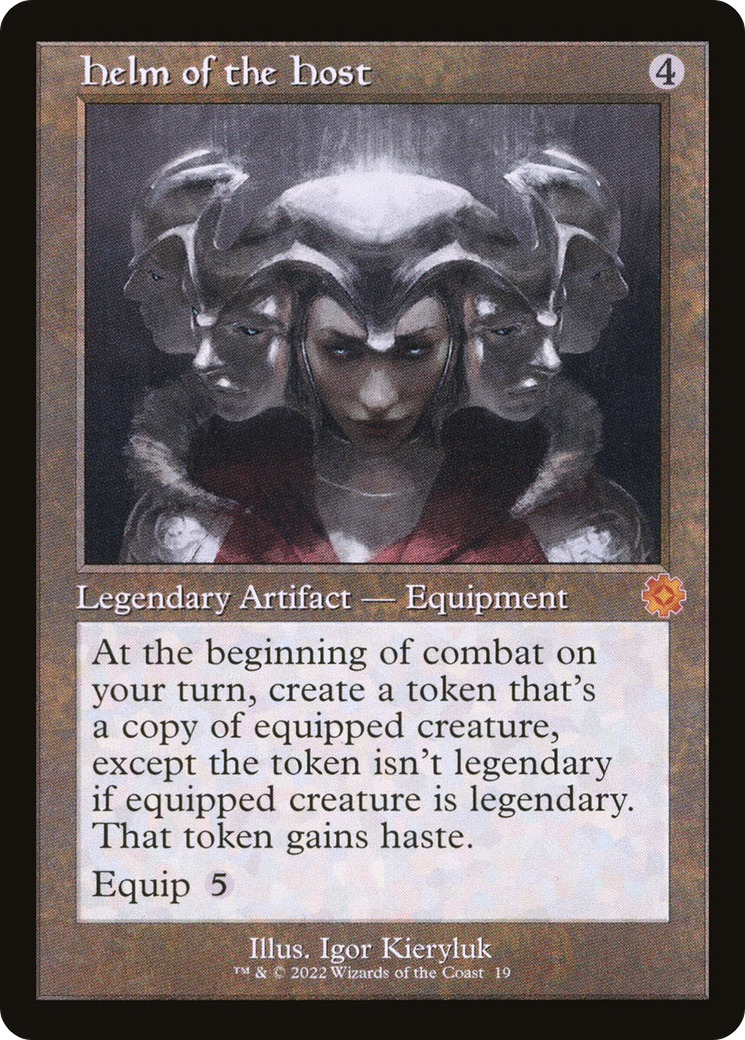 Image of Helm of the Host (BRR-019) - The Brothers' War Retro Artifacts Foil