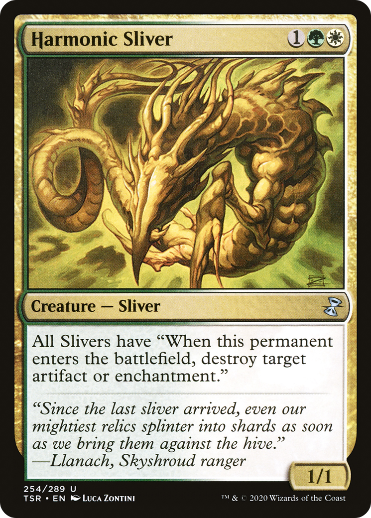 Image of Harmonic Sliver (TSR-254) - Time Spiral Remastered Foil