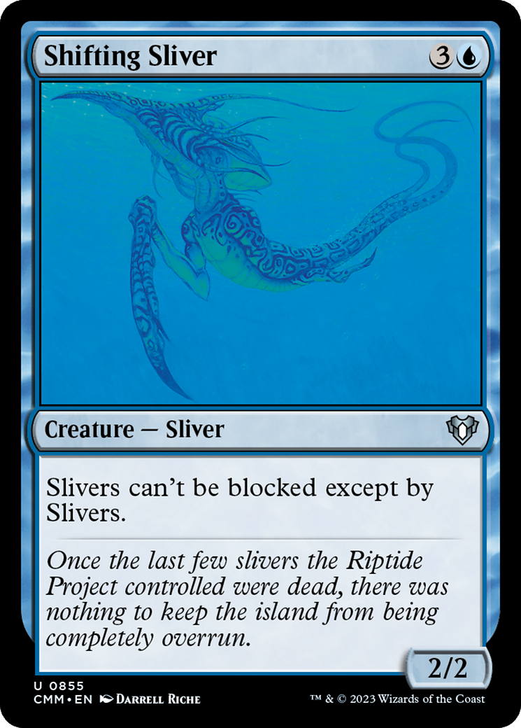 Image of Shifting Sliver (CMM-855) - Commander Masters