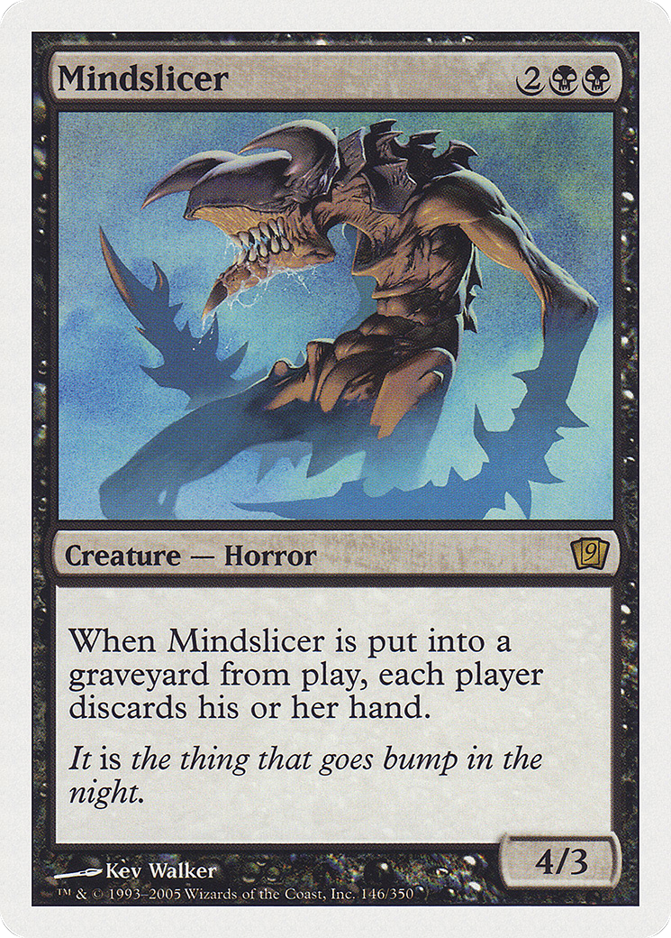Image of Mindslicer (9ED-146) - 9th Edition Foil