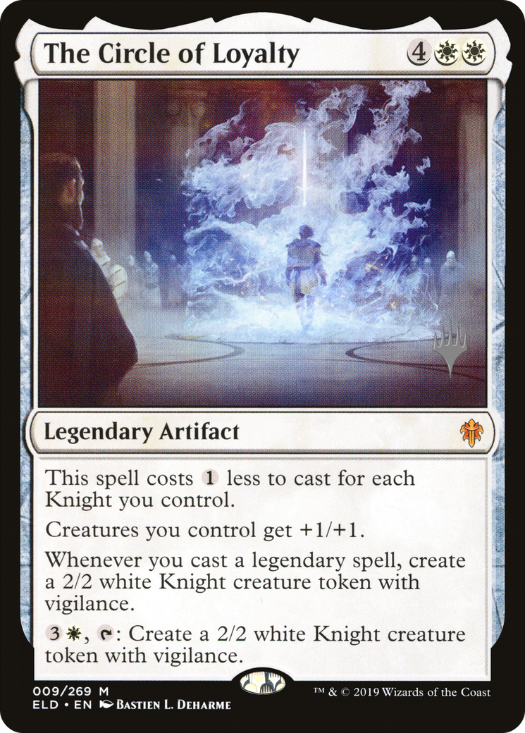 Image of The Circle of Loyalty (PPELD-009) - Throne of Eldraine Promos Foil