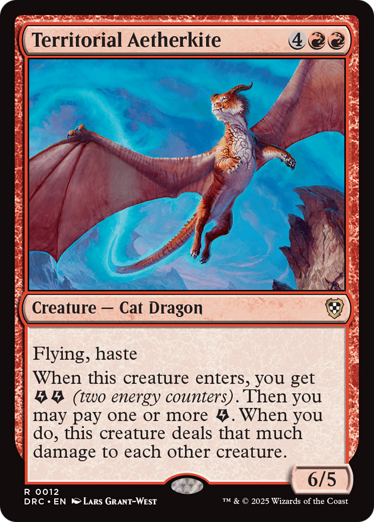Image of Territorial Aetherkite (DRC-012) - Commander: Aetherdrift