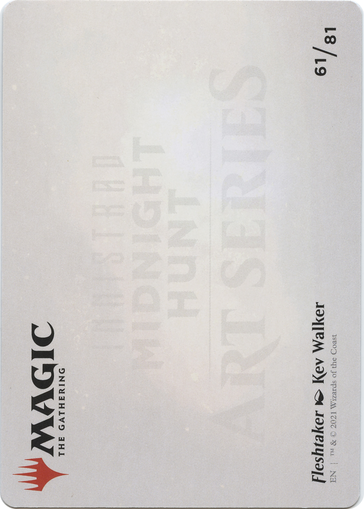 Image of Fleshtaker // Fleshtaker (AMID-061) - Midnight Hunt Art Series (Borderless) Foil