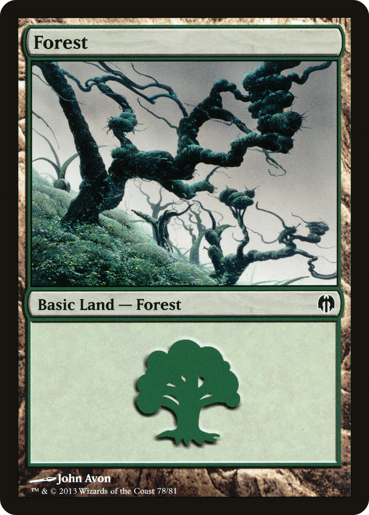 Image of Forest (78) (DDL-078) - Duel Decks: Heroes vs. Monsters
