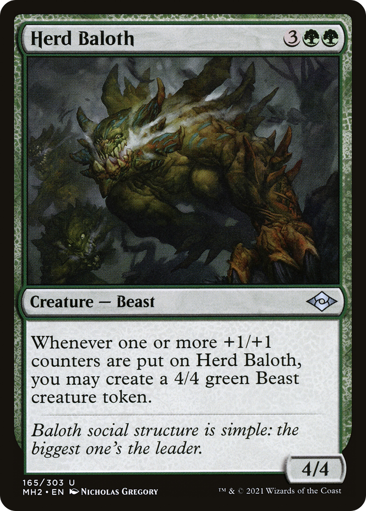 Image of Herd Baloth (MH2-165) - Modern Horizons 2 Foil