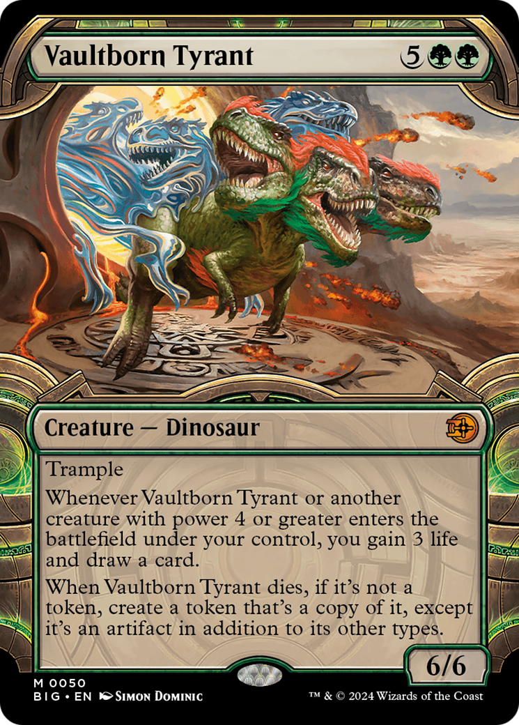 Image of Vaultborn Tyrant (Showcase) (BIG-050) - The Big Score: (Showcase) Foil