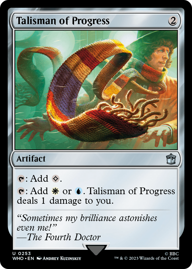 Image of Talisman of Progress (WHO-253) - Doctor Who Foil