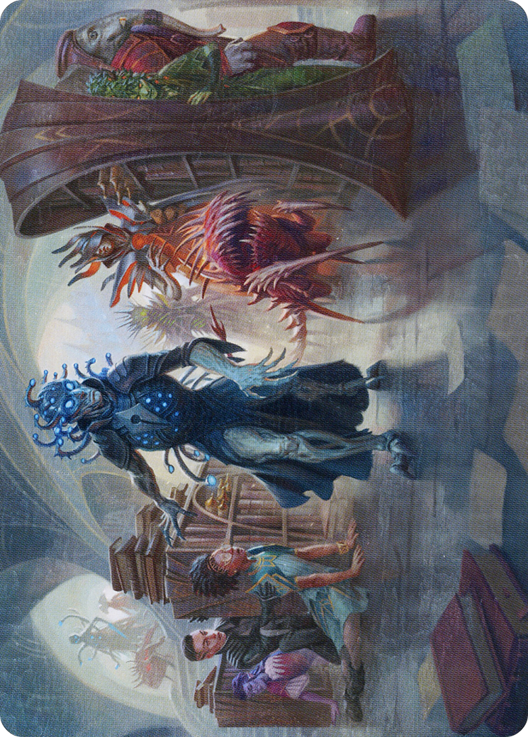 Image of Invasion of Arcavios // Invasion of Arcavios (AMOM-011) - March of the Machine Art Series (Borderless) Foil