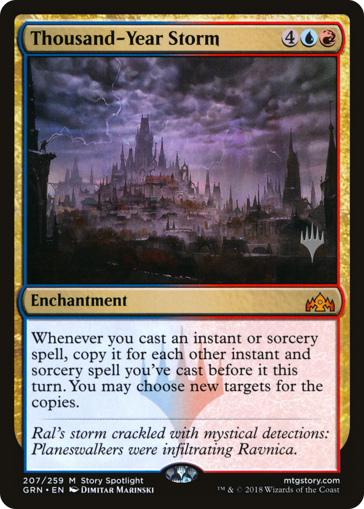 Image of Thousand-Year Storm (PPKHM-207) - Guilds of Ravnica Promos Foil