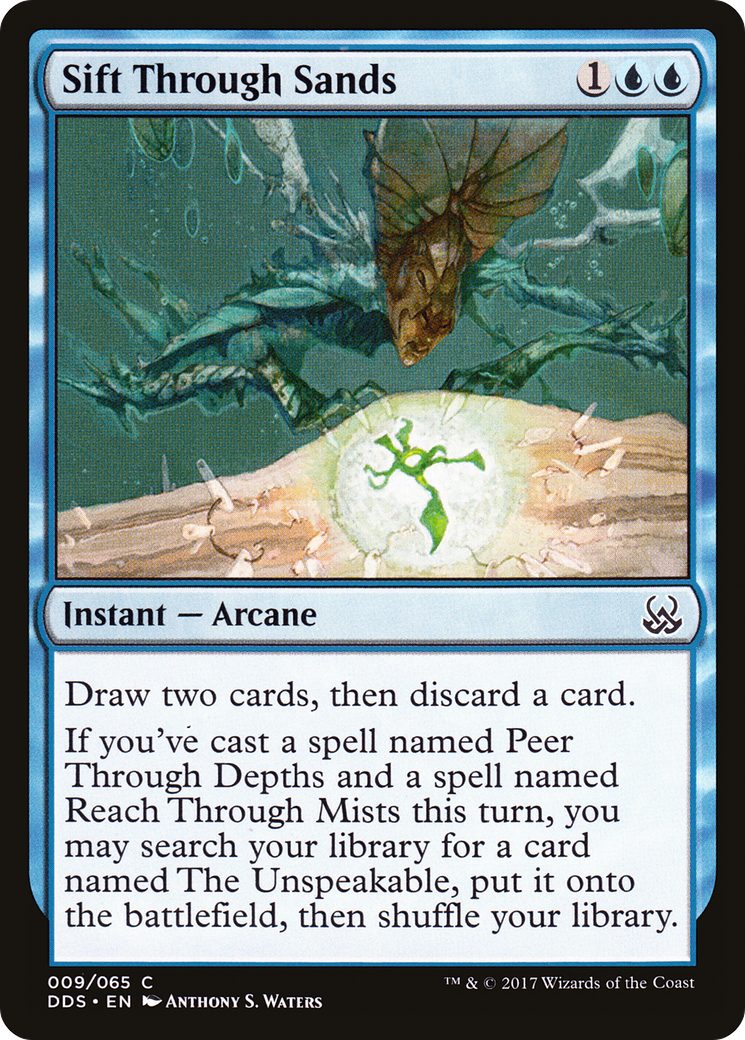 Image of Sift Through Sands (DDS-009) - Duel Decks: Mind vs. Might