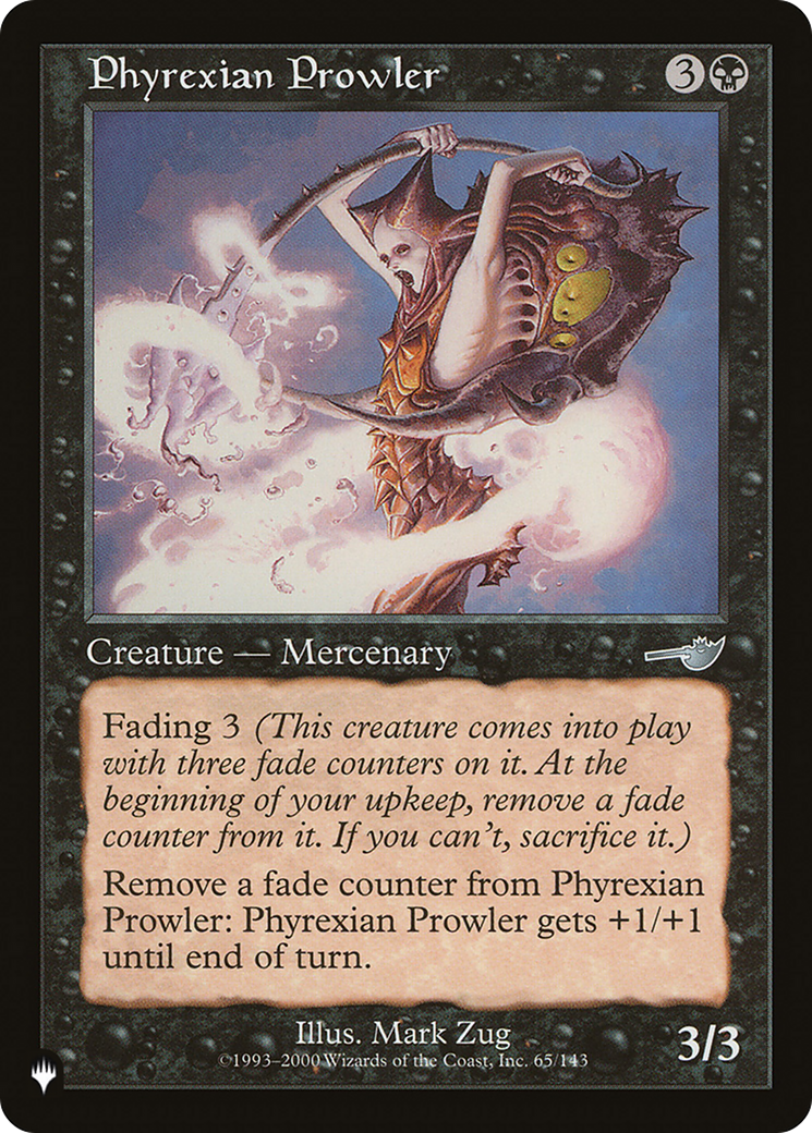 Image of Phyrexian Prowler (LIST-65/143) - The List