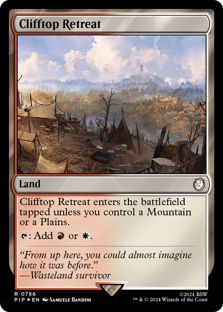 Image of Clifftop Retreat (Surge Foil) (PIP-786) - Fallout Foil