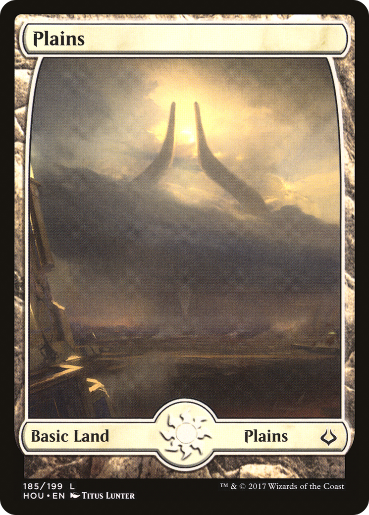 Image of Plains (185) - Full Art (HOU-185) - Hour of Devastation