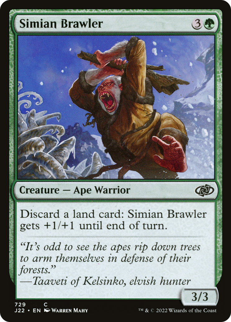 Image of Simian Brawler (J22-729) - Jumpstart 2022