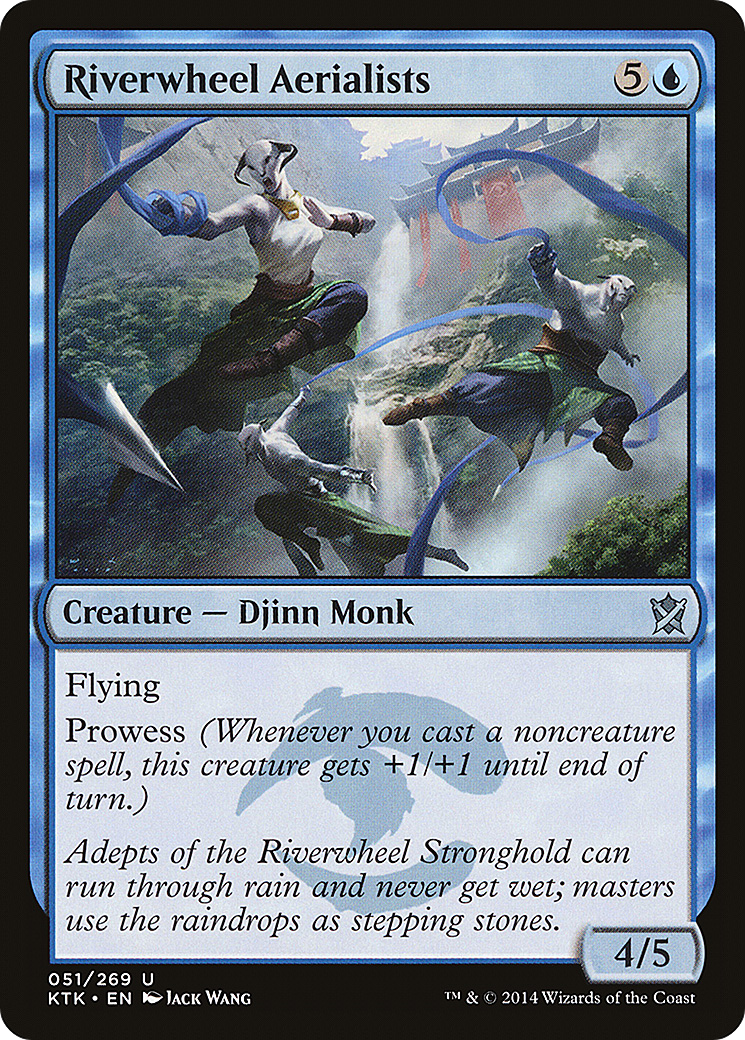 Image of Riverwheel Aerialists (KTK-051) - Khans of Tarkir