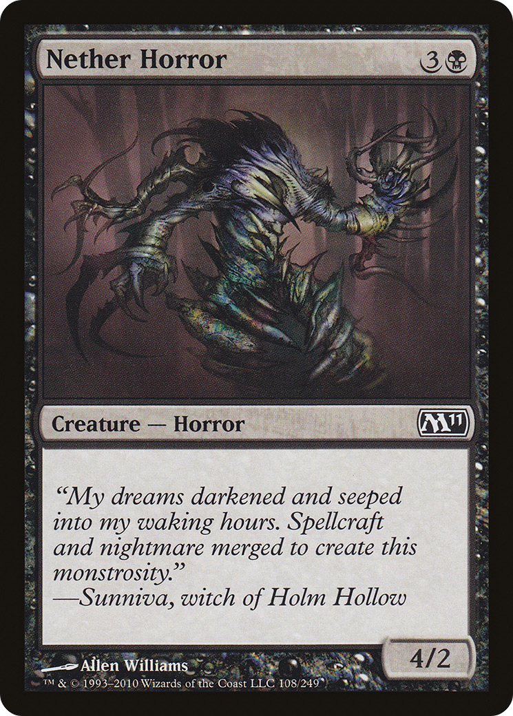 Image of Nether Horror (M11-108) - Magic 2011