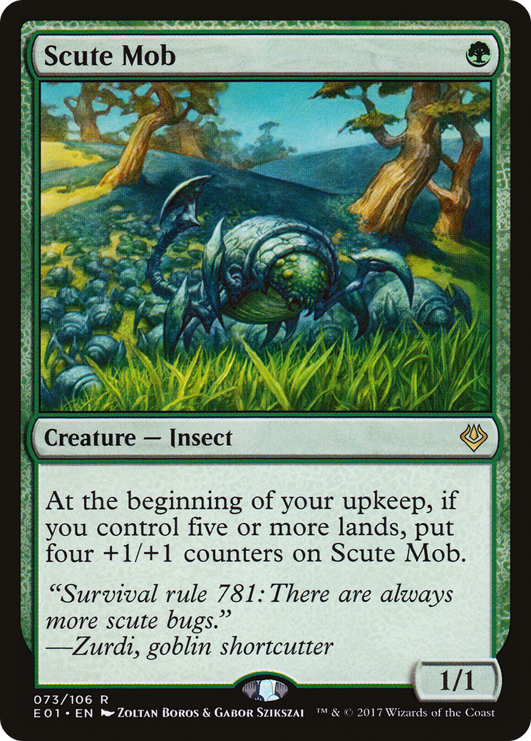 Image of Scute Mob (AC2-073) - Archenemy: Nicol Bolas