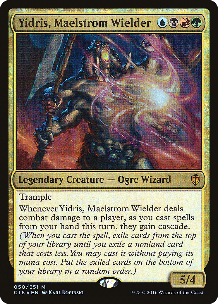 Image of Yidris, Maelstrom Wielder (C16-050) - Commander 2016 Foil