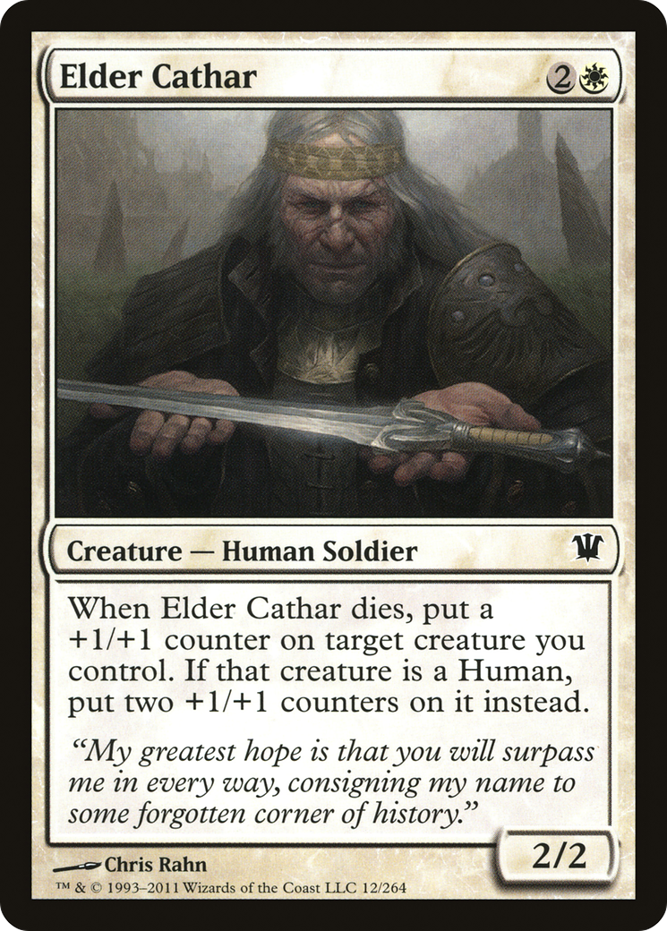 Image of Elder Cathar (ISD-012) - Innistrad