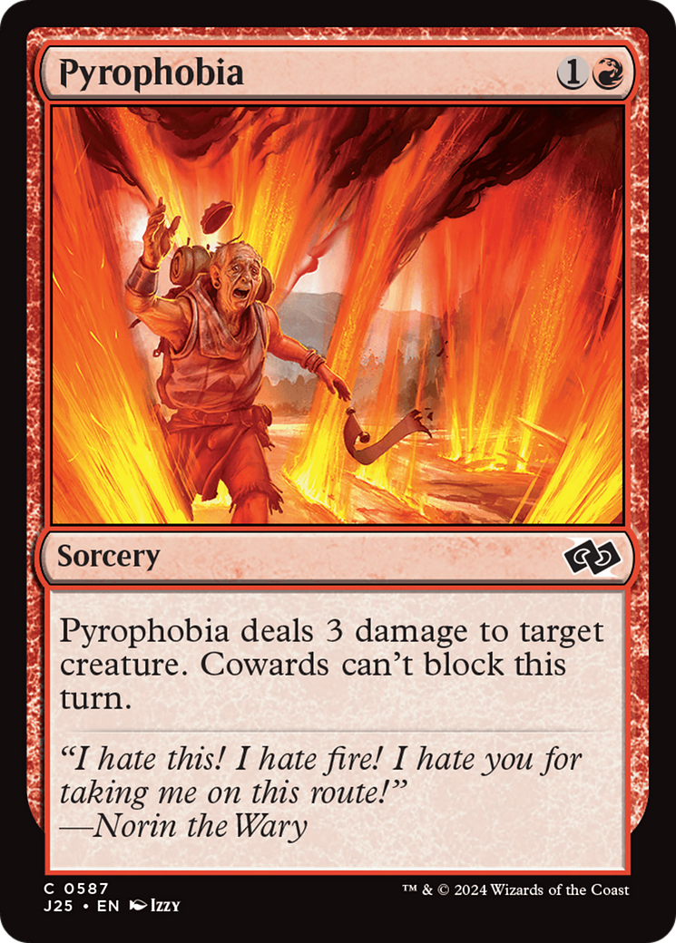 Image of Pyrophobia (J25-587) - Foundations Jumpstart