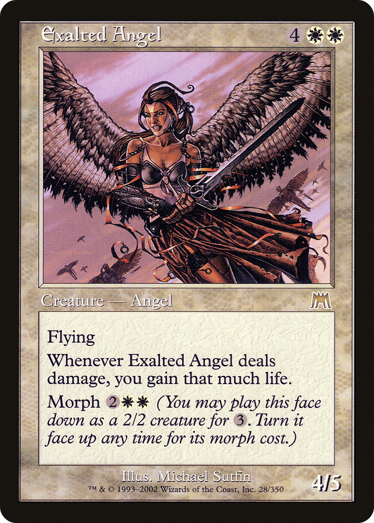 Image of Exalted Angel (ONS-028) - Onslaught