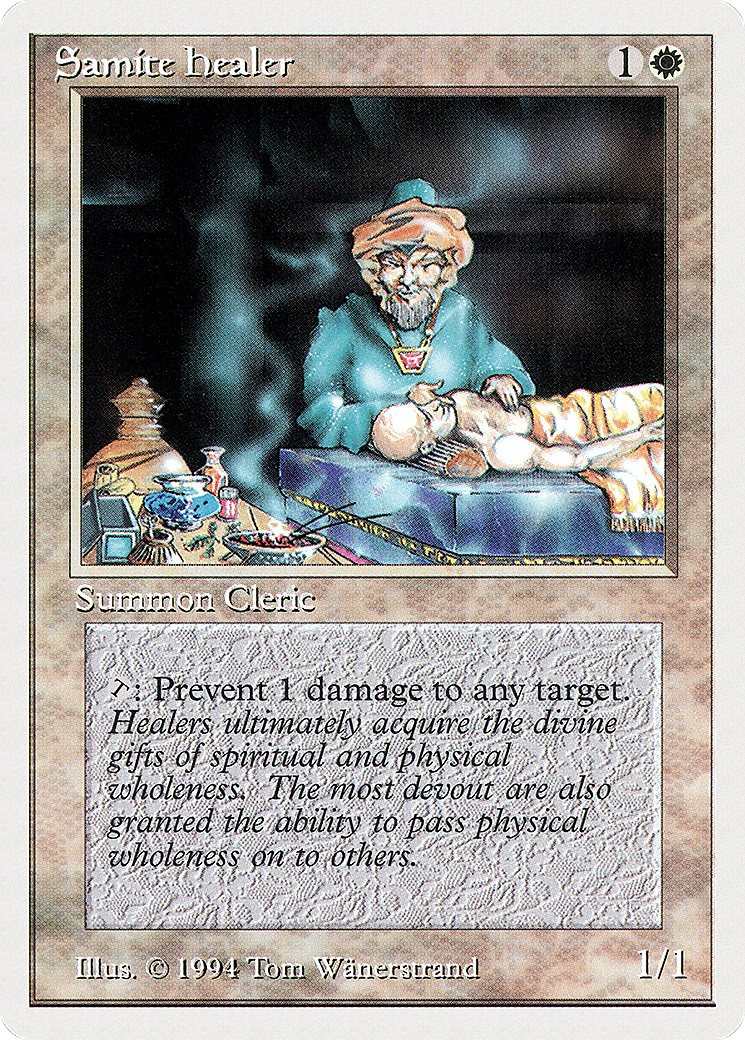 Image of Samite Healer (SUM-038) - Summer Magic / Edgar