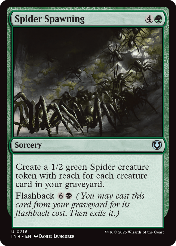 Image of Spider Spawning (INR-216) - Innistrad Remastered