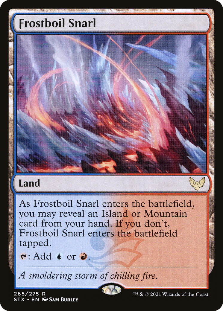 Image of Frostboil Snarl (STX-265) - Strixhaven: School of Mages