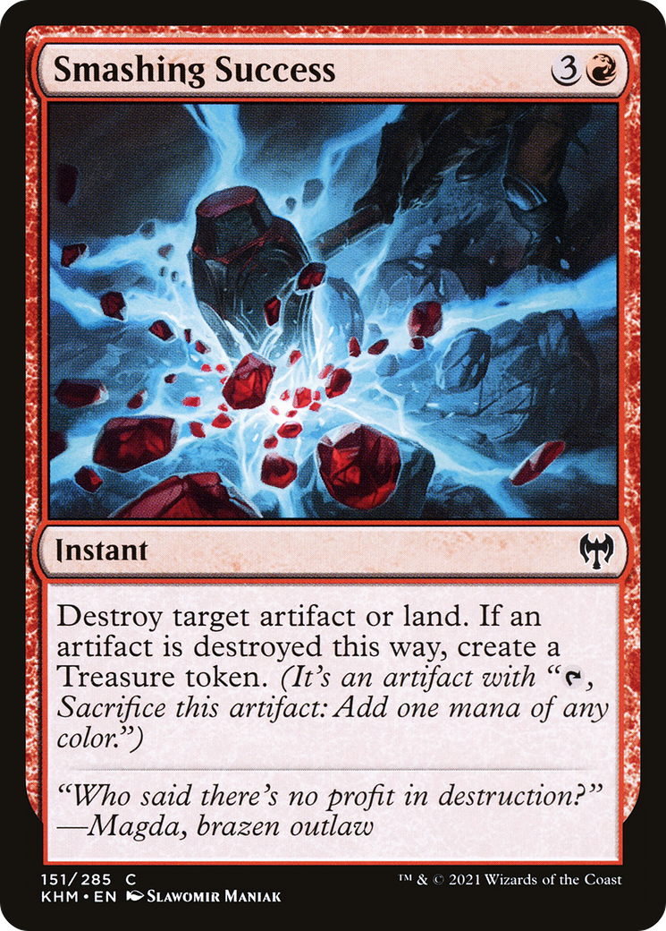 Image of Smashing Success (KHM-151) - Kaldheim Foil