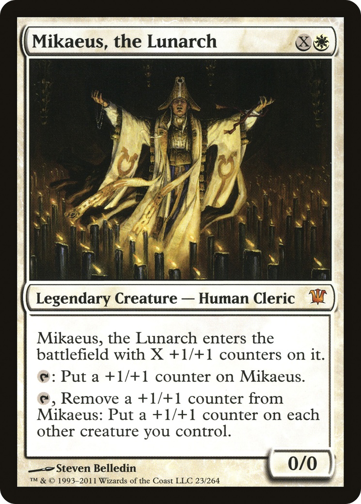 Image of Mikaeus, the Lunarch (ISD-023) - Innistrad