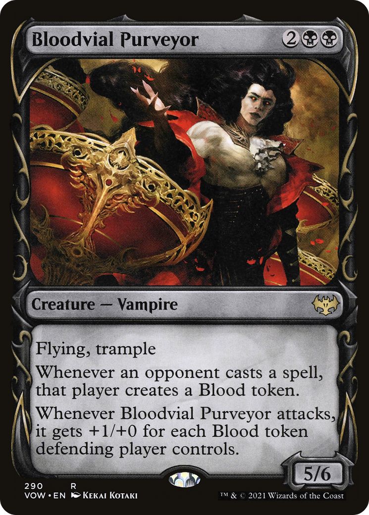 Image of Bloodvial Purveyor (Showcase) (VOW-290) - Innistrad: Crimson Vow: (Showcase) Foil