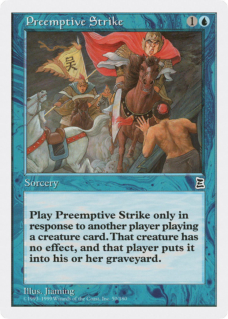 Image of Preemptive Strike (PTK-050) - Portal Three Kingdoms