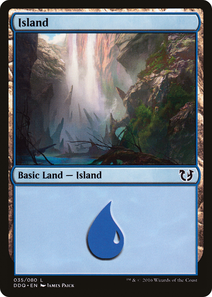 Image of Island (035) (DDQ-035) - Duel Decks: Blessed vs. Cursed