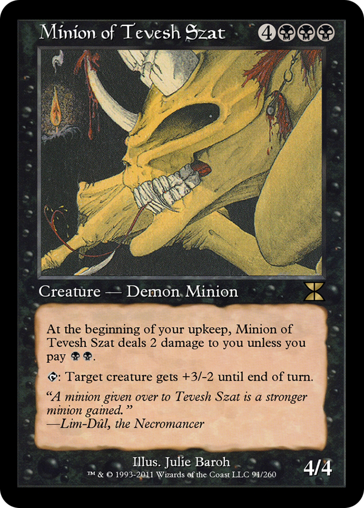 Image of Minion of Tevesh Szat (ME4-091) - Masters Edition IV