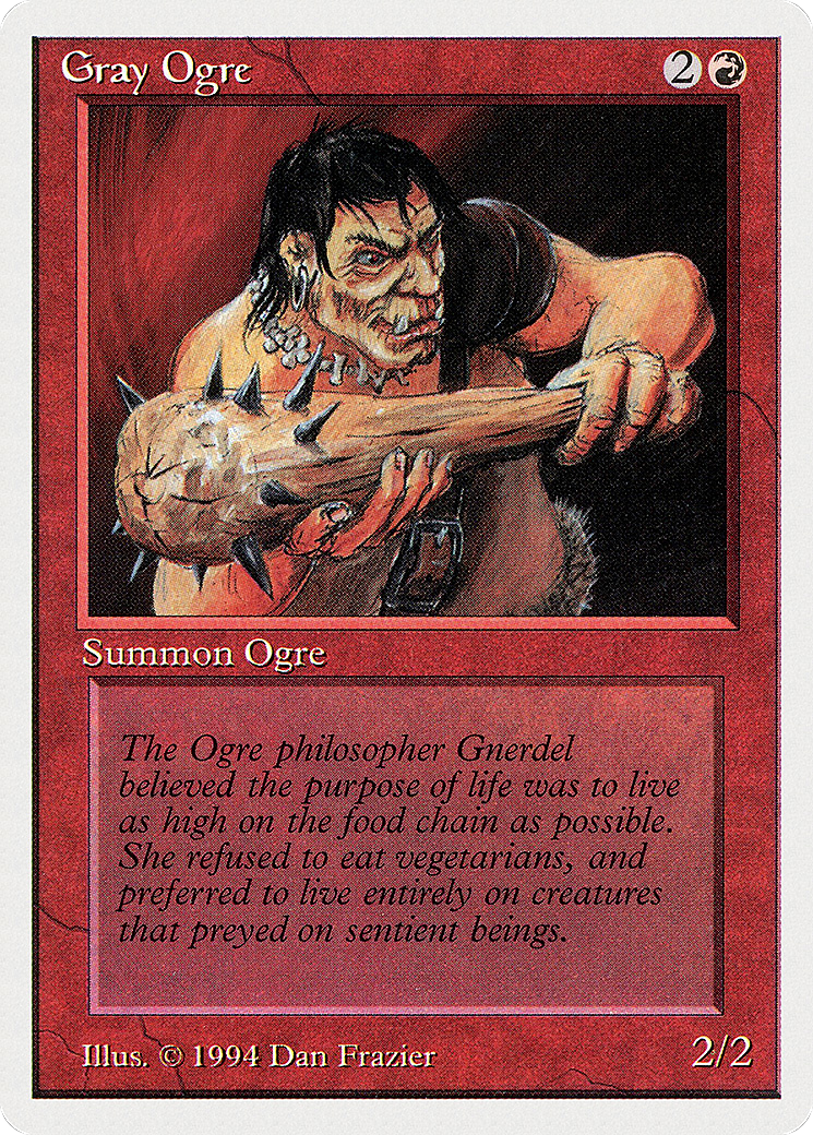 Image of Gray Ogre (SUM-157) - Summer Magic / Edgar