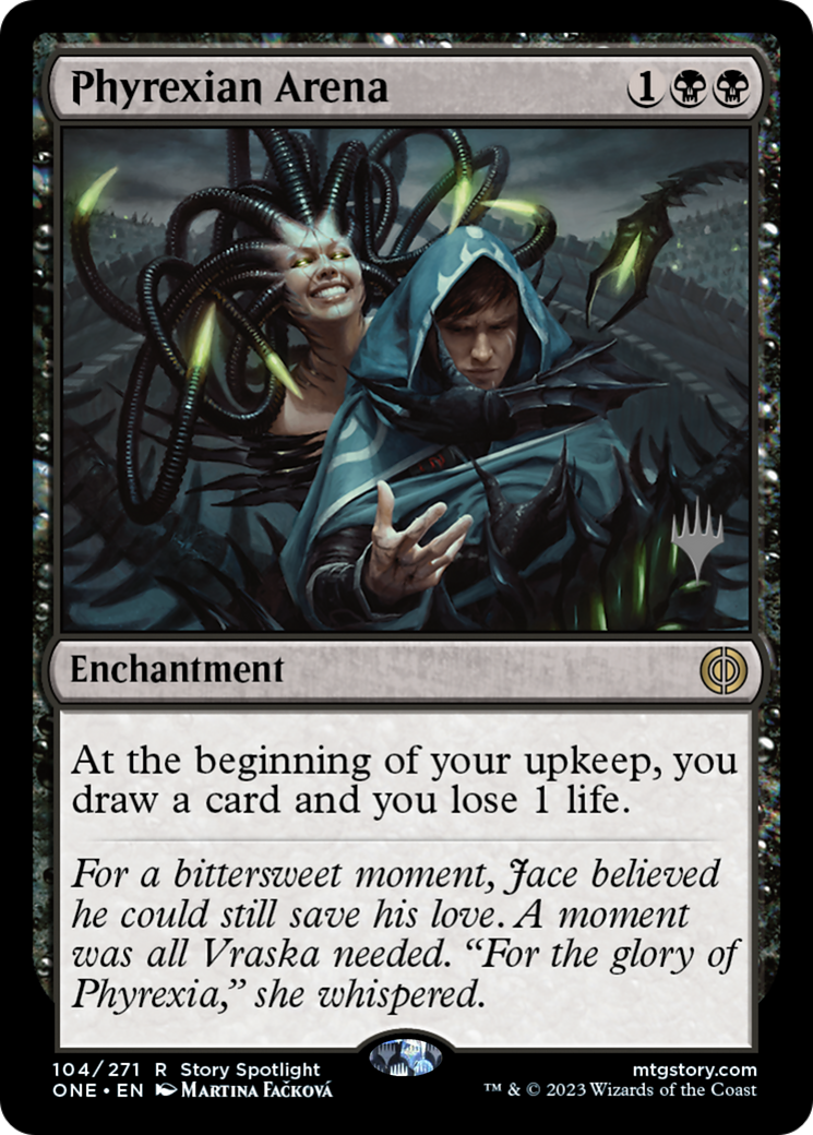 Image of Phyrexian Arena (PPONE-104) - Phyrexia: All Will Be One Promos