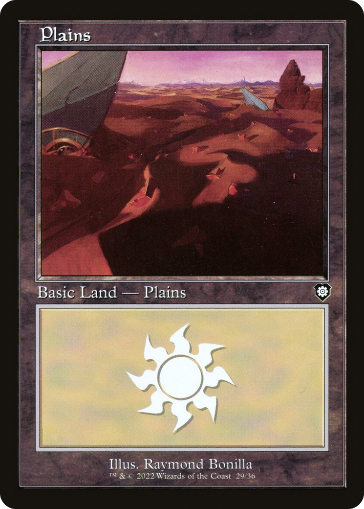 Image of Plains (29) (Retro Frame) (BRC-029) - The Brothers' War Commander