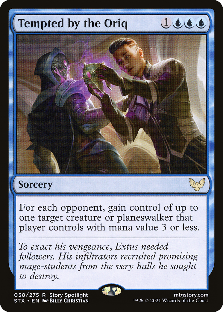 Image of Tempted by the Oriq (STX-058) - Strixhaven: School of Mages Foil