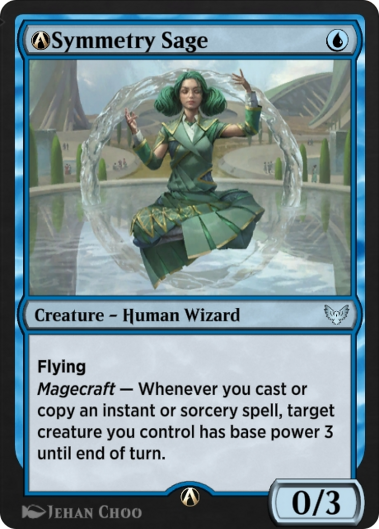 Image of A-Symmetry Sage (STX-A-56) - Strixhaven: School of Mages