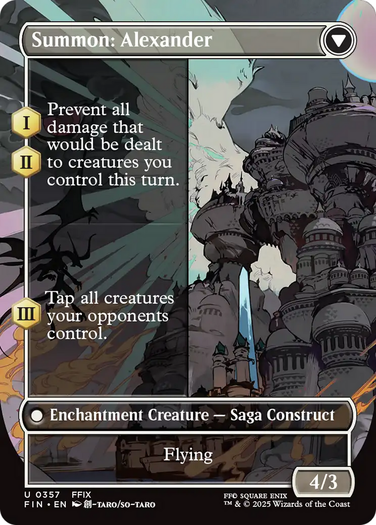 Image of Crystal Fragments (Borderless) (FIN-357) - FINAL FANTASY: (enchantment) (Borderless) Foil