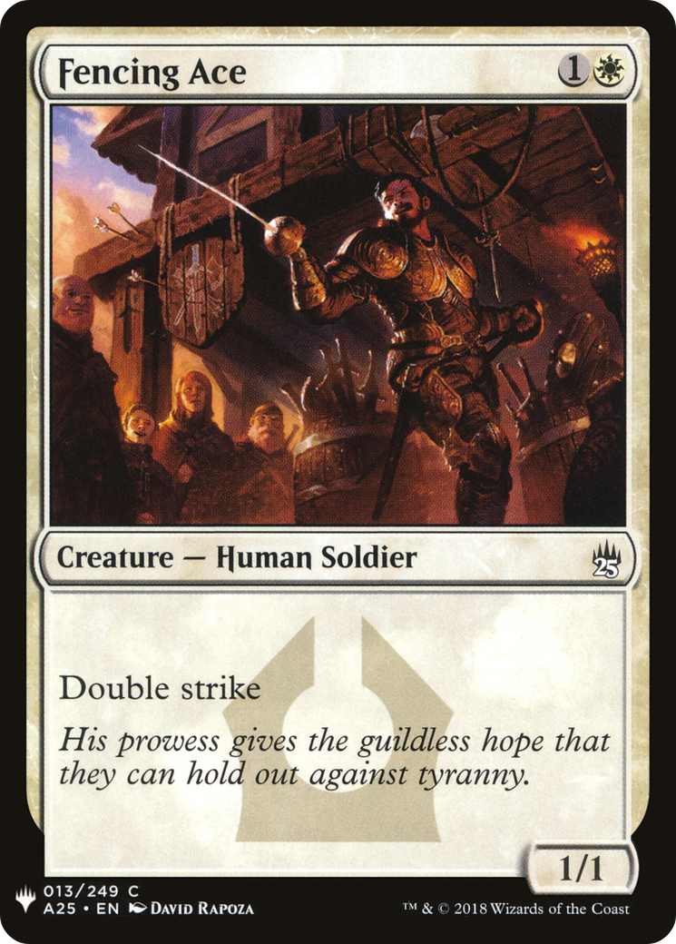 Image of Fencing Ace (LIST-A25-13) - The List