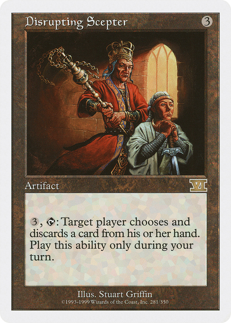 Image of Disrupting Scepter (6ED-281) - Classic Sixth Edition