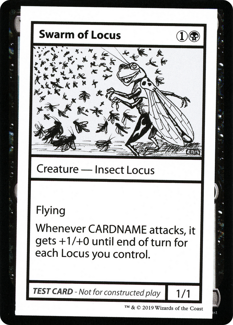 Image of Swarm of Locus (No PW Symbol) (CMB1-) - Mystery Booster Playtest Cards 2021