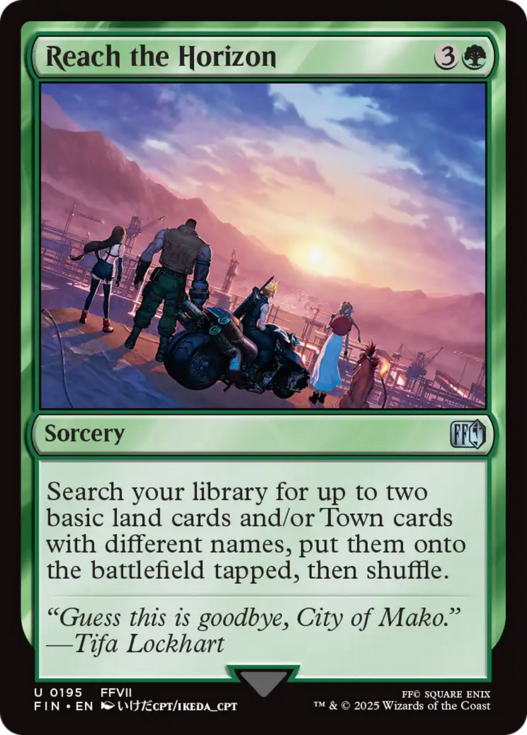 Image of Reach the Horizon (FIN-195) - FINAL FANTASY Foil