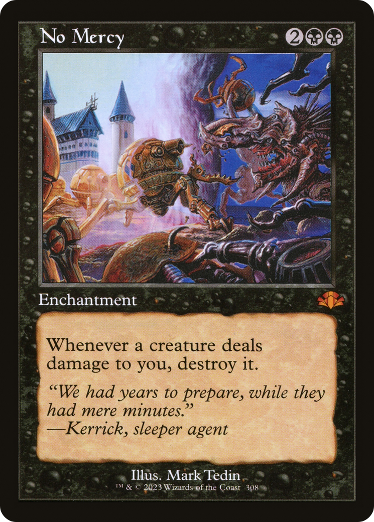 Image of No Mercy (Retro Frame) (DMR-308) - Dominaria Remastered