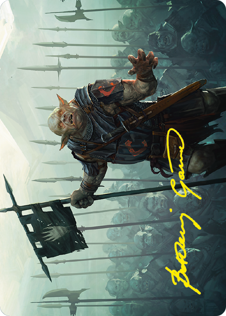 Image of Uglúk of the White Hand // Uglúk of the White Hand (ALTR-027) - Tales of Middle-earth Art Series (Borderless)