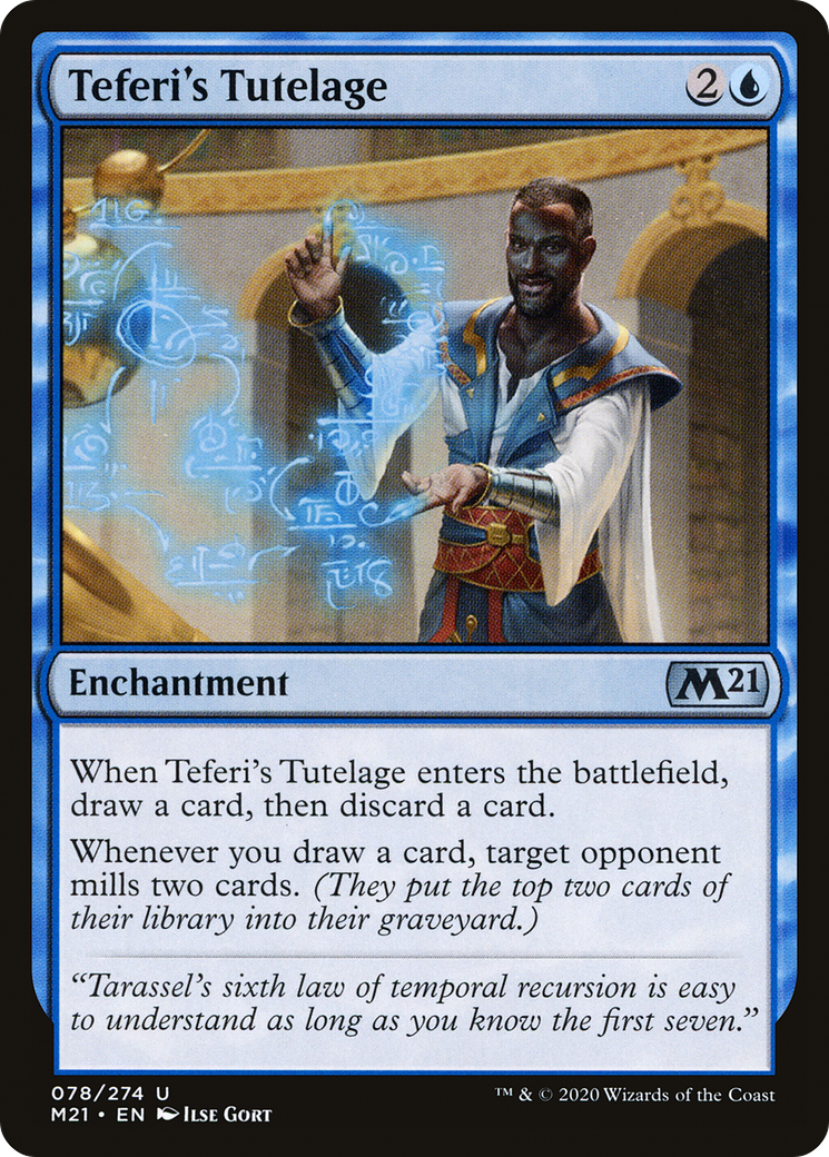 Image of Teferi's Tutelage (M21-078) - Core Set 2021
