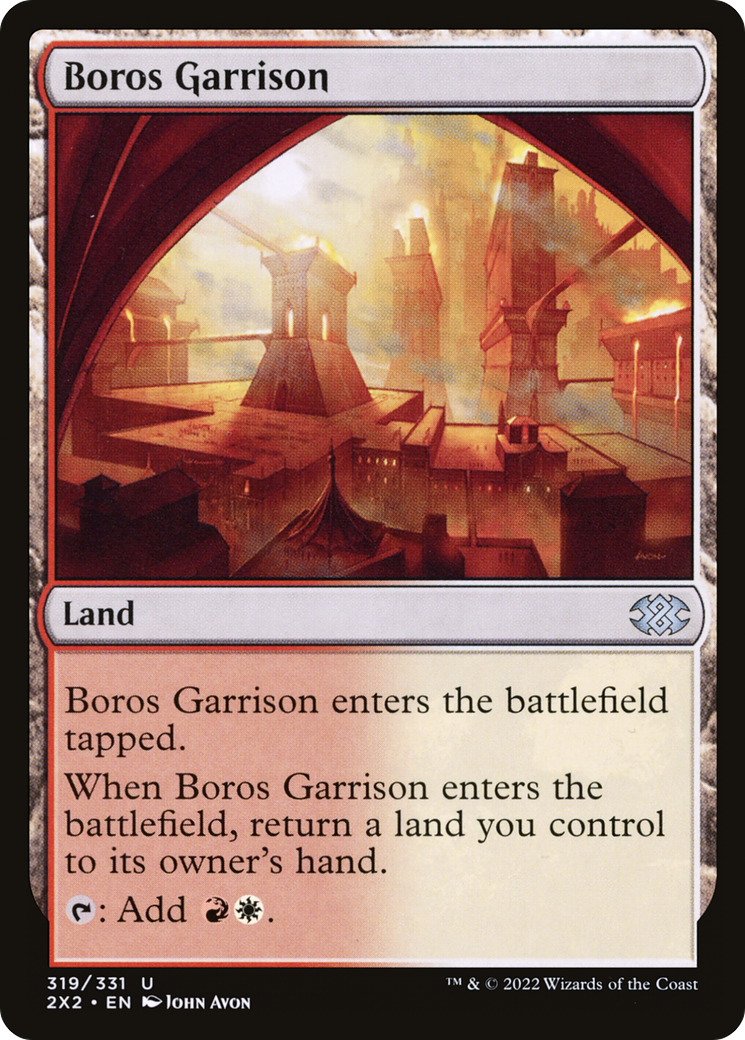 Image of Boros Garrison (2X2-319) - Double Masters 2022 Foil